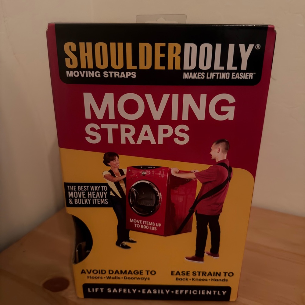 Shoulder Dolly Moving Straps